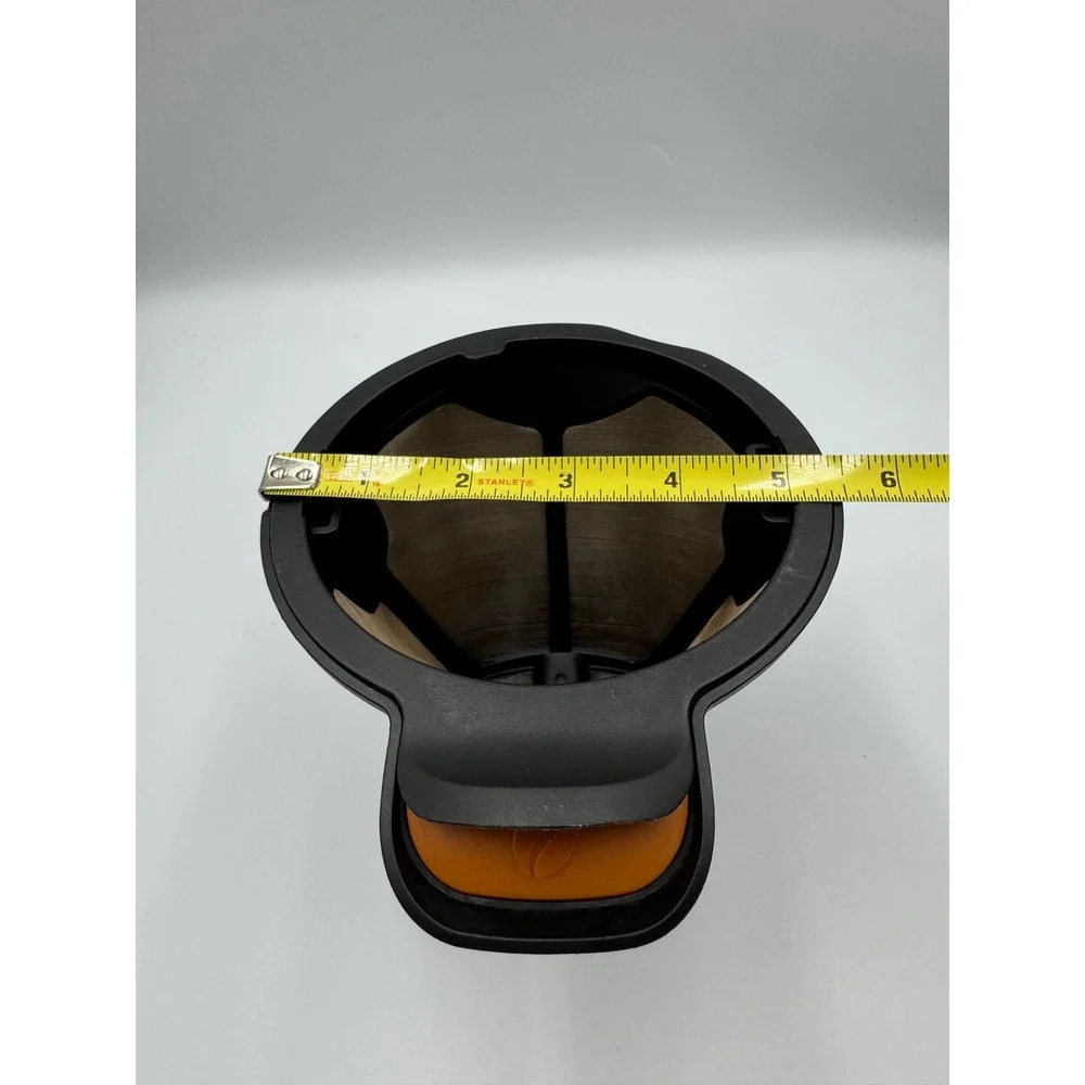 Ninja Brew Basket CP301 Filter Holder & Permanent Mesh Filter Black Orange